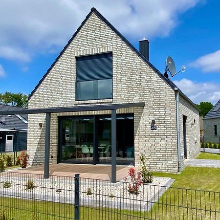 Ferienhaus Seestern Am Harkebruegger See Mit Sauna Und Kamin Barssel  Exteriör bild