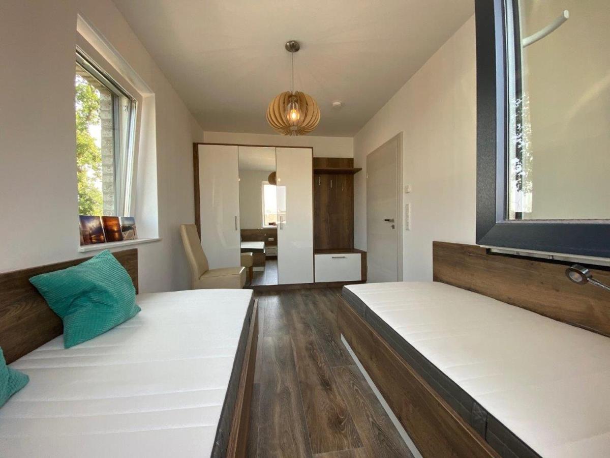 Ferienhaus Seestern Am Harkebruegger See Mit Sauna Und Kamin Barssel  Exteriör bild
