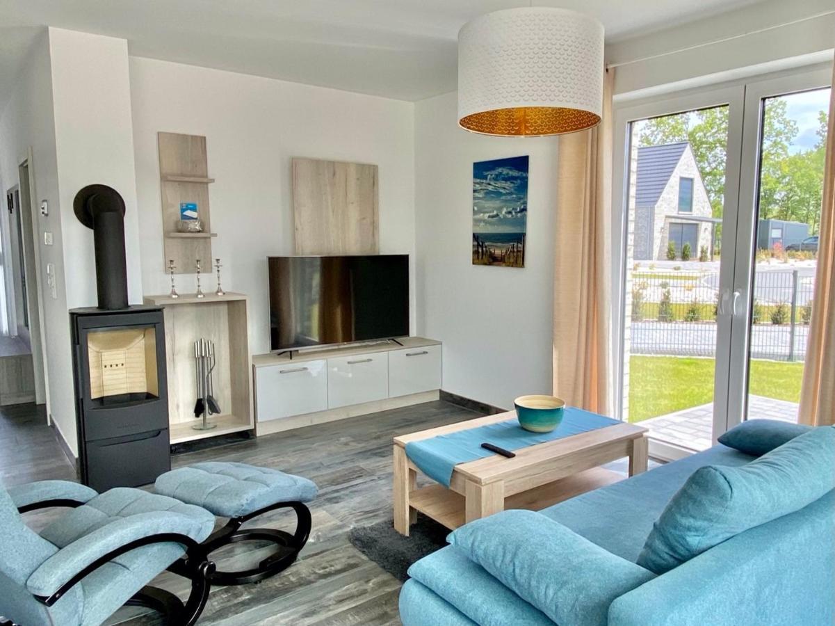 Ferienhaus Seestern Am Harkebruegger See Mit Sauna Und Kamin Barssel  Exteriör bild